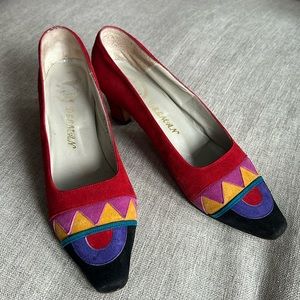 Vintage 90’s Colorblock Heels